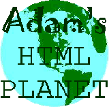 adam's html planet